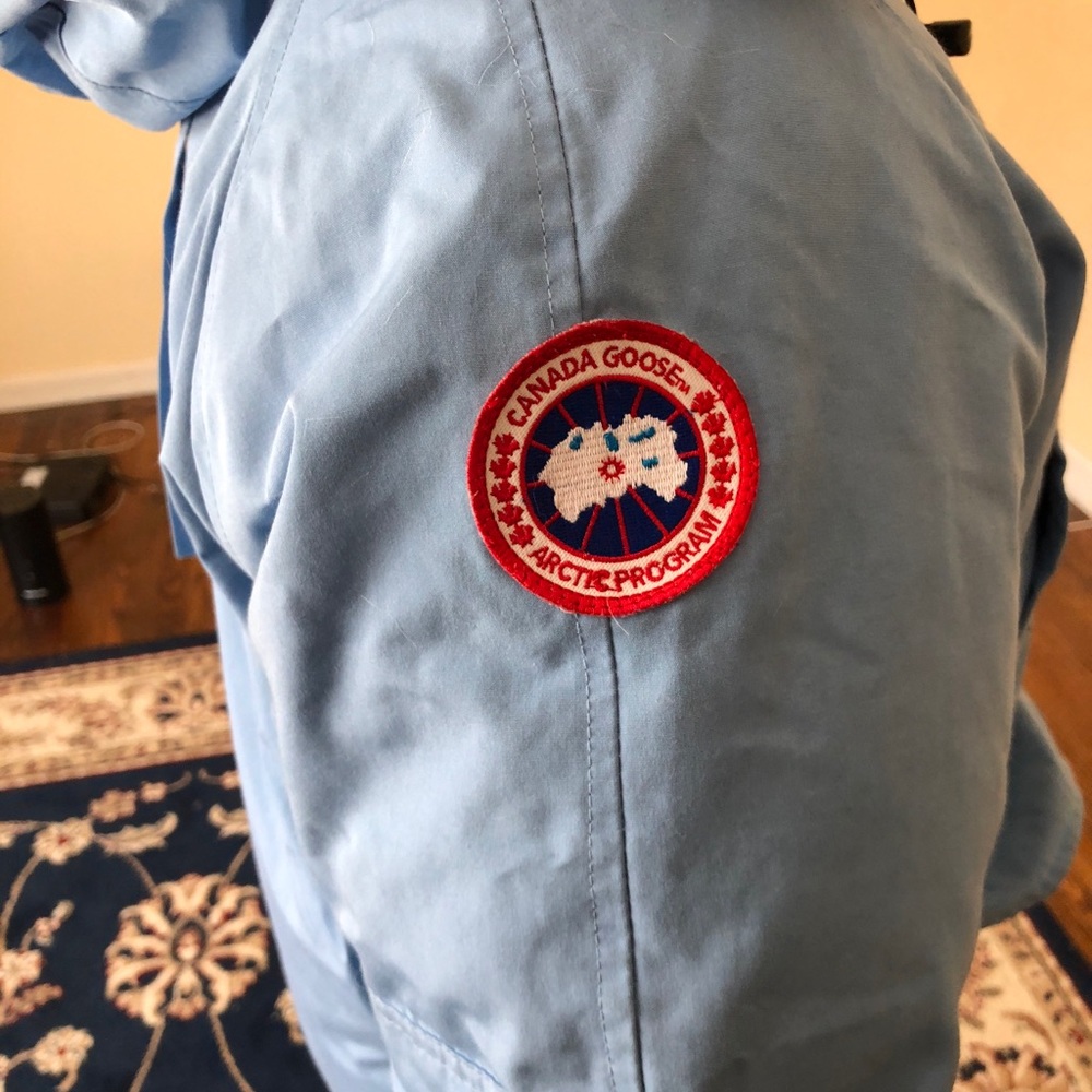 Gorgeous light blue Canada Goose Coats